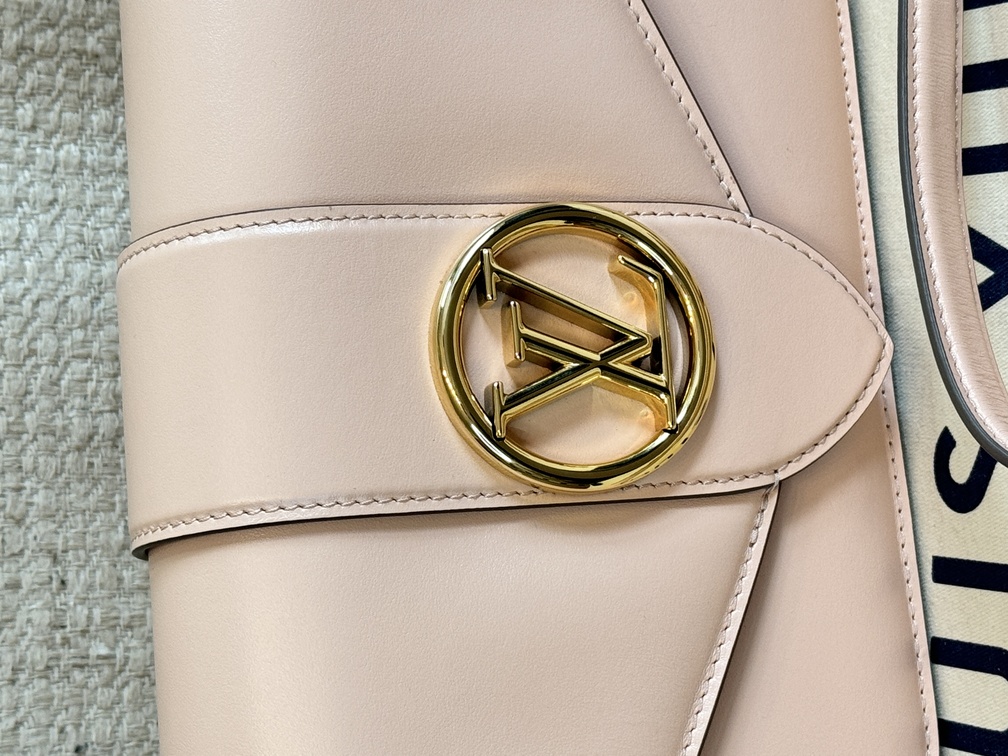 100% Original Louis Vuitton Pont 9 MM Rose Himalaya M57325